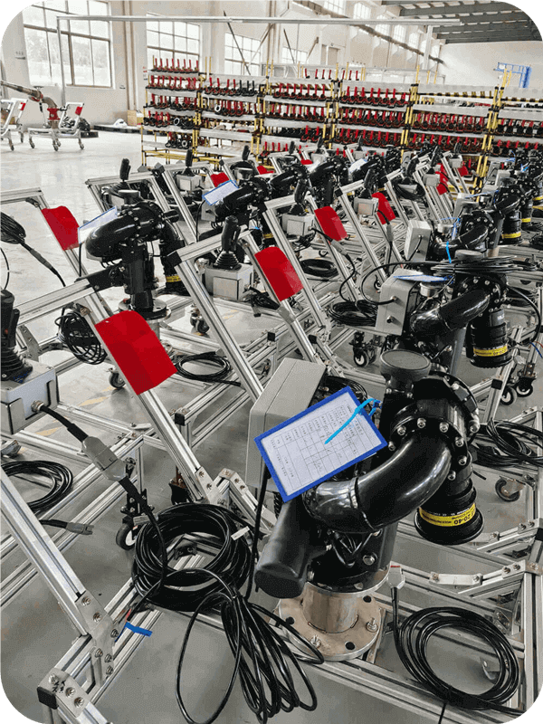 Обновление о ходе выполнения заказа: ваш повторный заказ на электрический пожарный монитор PSKD20-40 проверен и отправлен.